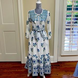 Pink City Prints NWOT Bohemian Maxi Dress